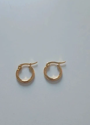 Orecchini cerchi nuovi in acciaio inossidabile, brand: INOX, condizioni: Nuovo senza cartellino, €5.00, €5.95 include la Protezione acquisti