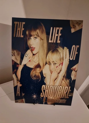 The Life of a Showgirl Ft Sabrina Carpenter poster, brand: Taylor Swift, condition: Like new, £10.00, £11.20 includes Buyer Protection