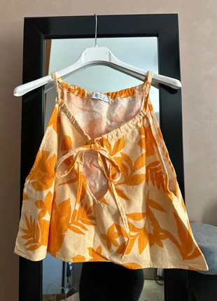 Canotta estiva Lino, marca: Metiss, estado: Muito bom, tamanho: S / 36 / 8, €6.00, €7.00 inclui Proteção do Comprador