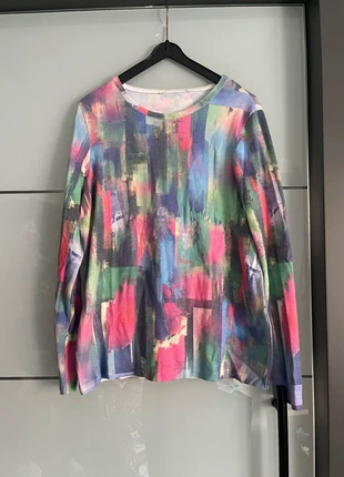 Multicolor top, merk: Zara, staat: Heel goed, maat: L / 40 / 12, € 7,00, € 8,05 inclusief Kopersbescherming