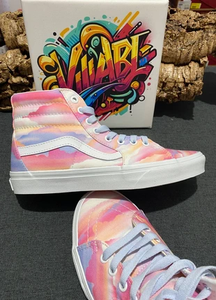 Vans Sk8-Hi Pastel Cloud Edition 🌈 numero 37 nuove scatola originale, marque: Vans, état: Neuf sans étiquette, taille: 37, 54,99 €, 58,44 € Protection acheteurs incluse