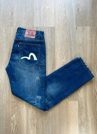Jean Marine Evisu Vintage années 2000 W30 100% Cotton, marque: Evisu, état: Très bon état, taille: W30 | FR 40, 84,90 €, 89,85 € Protection acheteurs (Pro) incluse