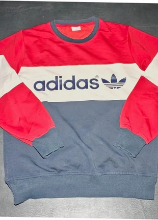 Pull Adidas Originals vintage tricolore M, marca: adidas, estado: Muito bom, tamanho: M, €10.00, €11.20 inclui Proteção do Comprador
