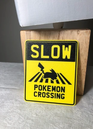 Figurine pokémon pancarte pokemon crossing slow, brand: Pokémon, condition: Very good, €6.00, €7.00 includes Buyer Protection Pro