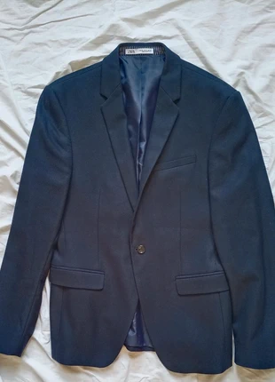 Blazer/Chaqueta Azul Marino Zara Man Talla, marca: Zara, estado: Muito bom, tamanho: 48, €12.00, €13.30 inclui Proteção do Comprador