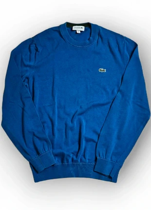Pull Lacoste original bleu roi – Classic Fit – 100 % coton – Taille M (FR4)  Authentique, marque: Lacoste, état: Très bon état, taille: M, 20,00 €, 21,70 € Protection acheteurs (Pro) incluse