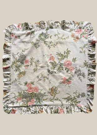 Housse d’oreiller vintage carrée à volant coton 70 x 70 cm, marque: Vintage, état: Très bon état, 7,00 €, 8,05 € Protection acheteurs (Pro) incluse