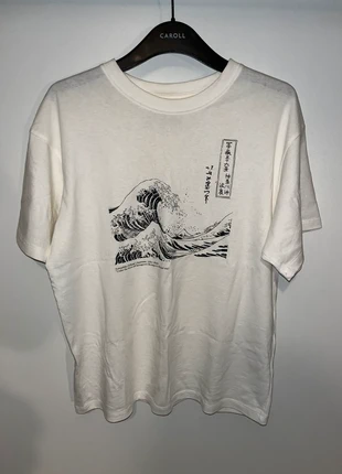 T-shirt blanc Pull and Bear, marque: Pull & Bear, état: Très bon état, taille: XS, 2,00 €, 2,80 € Protection acheteurs incluse
