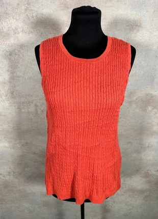Pull Maille Torsadée Cable Knit Vintage Jeanne Pierre corail structuré taille M, marca: Vintage Dressing, estado: Muy bueno, tamaño: M / 38 / 10, 10,00 €, 11,20 € Protección al comprador Pro incluida