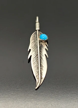 Pendentif plume en argent, merk: Argent, staat: Heel goed, € 30,00, € 32,20 inclusief Kopersbescherming Pro