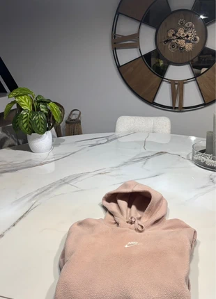 Sweat à Capuche Nike Polaire Teddy - Logo Central (Center Swoosh) - Rose Saumon - Taille S, marque: Nike, état: Très bon état, taille: S / 36 / 8, 30,00 €, 32,20 € Protection acheteurs incluse