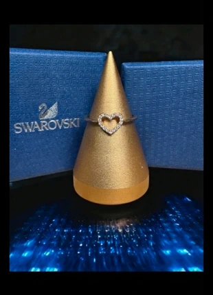 Bague argenté inoxydable Swarovski, marque: Swarovski, état: Neuf sans étiquette, taille: 16,5 mm, 13,00 €, 14,35 € Protection acheteurs incluse