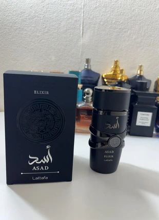 Lattafa Asad Elixir – Perfume masculino de lujo (100 ml), marque: Lattafa, état: Neuf avec étiquette, 37,00 €, 39,55 € Protection acheteurs incluse
