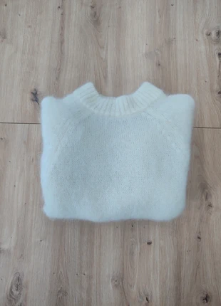 Pull d'hiver Intuition Paris couleur blanc crème, en alpaga et mohair - Taille XS - Très bon état, marca: Intuition, estado: Muy bueno, tamaño: XS / 34 / 6, 79,00 €, 83,65 € Protección al comprador incluida