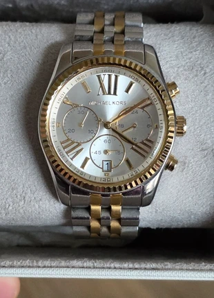 Montre Michael Kors lexington Bicolore, merk: Michael Kors, staat: Heel goed, maat: 30–38 mm, € 69,00, € 73,15 inclusief Kopersbescherming Pro