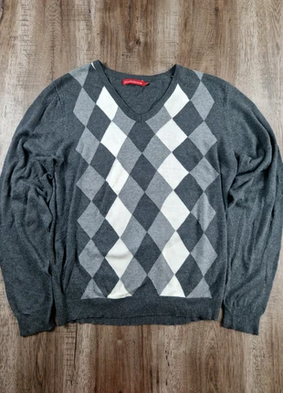 Pull vintage argyle gris stockhomme motif losanges taille L, marque: Vintage Dressing, état: Très bon état, taille: L, 12,90 €, 14,25 € Protection acheteurs (Pro) incluse