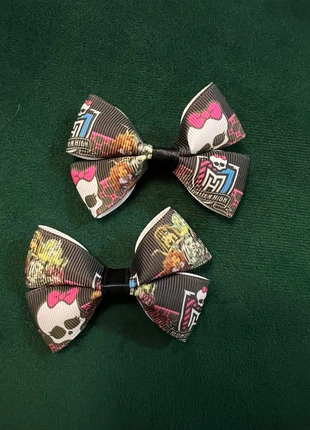 🎀 Handmade Monster High Hair Bows (Set of 2), brand: Monster High, condition: New with tags, £3.00, £3.54 includes Buyer Protection