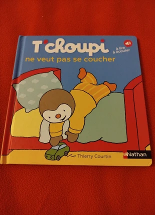 📘 T'choupi ne veut pas se coucher TBE, estado: Muy bueno, 2,00 €, 2,80 € Protección al comprador incluida