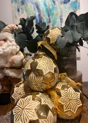 Kit 5 bolas grandes 🎄El corte Inglés, marca: El Corte Inglés, estado: Novo sem etiquetas, €15.00, €16.45 inclui Proteção do Comprador