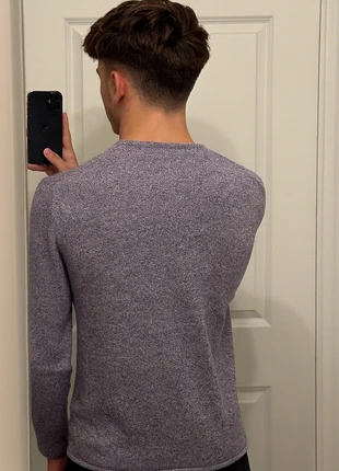 Pull Zara Man – Violet chiné – Taille L – Style moderne, brand: Zara Man, condition: Very good, size: L, €6.99, €8.04 includes Buyer Protection