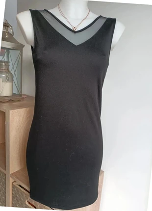 Robe noir villa taille XS ( 34 ), marca: Vila, estado: Muy bueno, tamaño: XS / 34 / 6, 5,90 €, 6,90 € Protección al comprador incluida