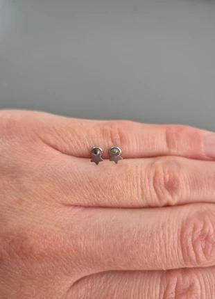 2 piercings ster - chirurgisch staal, staat: Nieuw zonder prijskaartje, € 5,00, € 5,95 inclusief Kopersbescherming
