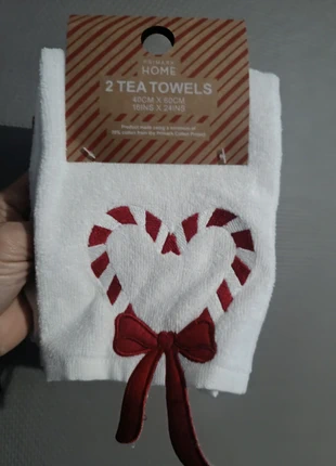 Lot de 2 torchons de cuisine Noël xmas christmas, brand: Noël, condizioni: Nuovo senza cartellino, €8.00, €9.10 include la Protezione acquisti