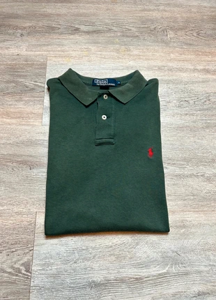 Polo manche courte Ralph Lauren couleur vert logo rouge taille S en très bon état, marque: Ralph Lauren, état: Très bon état, taille: S, 25,00 €, 26,95 € Protection acheteurs (Pro) incluse