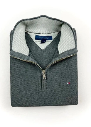 Pull 1/4 zip col camionneur gris Tommy Hilfiger - Taille L - Bon état, marque: Tommy Hilfiger, état: Bon état, taille: L, 14,90 €, 16,35 € Protection acheteurs incluse