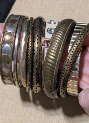 Mixed bangle bracelet lot, condition: Good, $5.00, $5.95 includes Buyer Protection