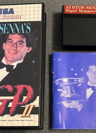 Ayrton Senna’s Super Monaco GP 2 - Sega Master System, condition: Good, €15.00, €16.45 includes Buyer Protection