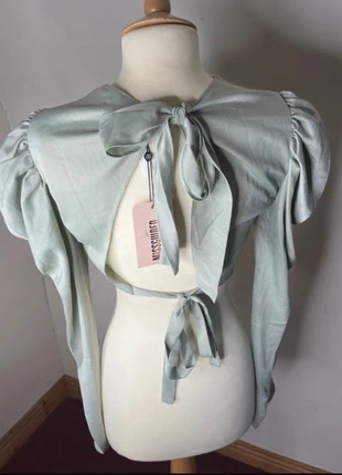 Sage long sleeve night out top, brand: Missguided, condition: New with tags, size: S / 36 / 8, €5.00, €5.95 includes Buyer Protection