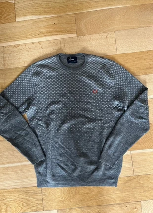 Pull fin homme col en rond en laine merinos Fred Perry – taille M – très bon état, brand: Fred Perry, condition: Very good, size: M, €17.00, €18.55 includes Buyer Protection