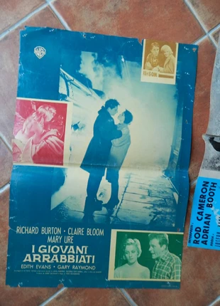 soggettone cinema I Giovani Arrabbiati 1958 con Richard Burton, merk: Cinema, staat: Goed, € 15,00, € 16,45 inclusief Kopersbescherming