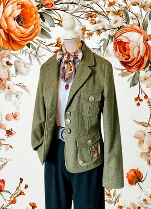 🍁🍐Veste laine vintage autrichienne artisanale cottagecore folk 36/38 austrian wool jacket🍐🍁, marque: Vintage, état: Très bon état, taille: S / 36 / 8, 35,00 €, 37,45 € Protection acheteurs (Pro) incluse