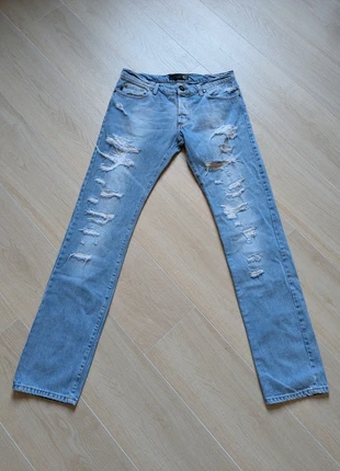 Jeans denim Just Cavalli strappati Slim fit 48it, brand: Just Cavalli, condizioni: Ottime, taglia: M, €30.00, €32.20 include la Protezione acquisti