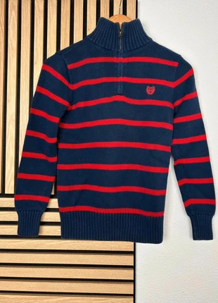 Chaps Ralph Lauren Pull Enfant 10-12 Ans Bleu Marine Rouge Col Zippé Coton, marque: Chaps Ralph Lauren, état: Très bon état, taille: M, 12,00 €, 13,30 € Protection acheteurs (Pro) incluse