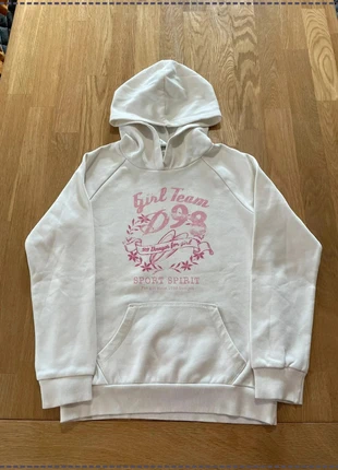 Sweat à capuche enfant – Domyos – Taille 10 ans – Blanc – Très bon état, brand: Domyos, condizioni: Ottime, taglia: M / IT 42 / EU 38, €2.30, €3.12 include la Protezione acquisti