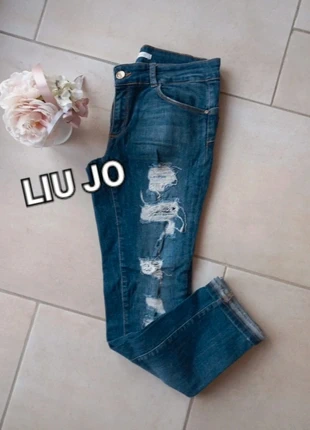 🦋 Bellissimi jeans elasticizzati donna LIU JO strappati 🦋, brand: Liu Jo, condizioni: Ottime, taglia: S / IT 40 / EU 36, €19.90, €21.60 include la Protezione acquisti