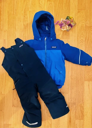 Patagonia / Skianzug Set Hose & Jacke / T3 / blau, marque: Patagonia, état: Bon état, taille: 3 ans / 98 cm, 85,00 €, 89,95 € Protection acheteurs incluse