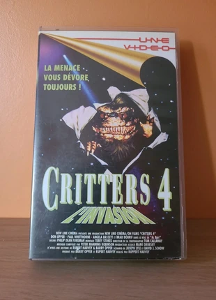 Vhs du film " Critters 4 : L'invasion ", condition: Very good, €5.00, €5.95 includes Buyer Protection