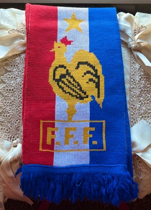 Echarpe de collection Adidas en maille F.F.F 🇫🇷 Fédération Française de Football Coupe du monde 2006, brand: adidas, condition: New without tags, €29.00, €31.15 includes Buyer Protection
