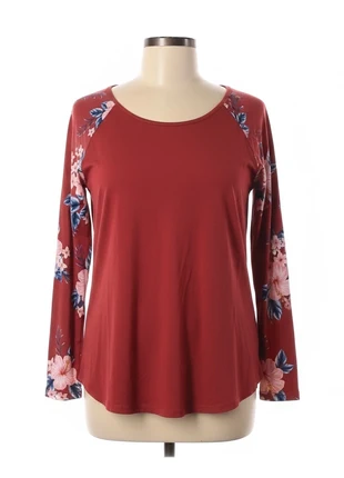 Tee-shirt fleuri 🌸 manches longues – 3XL – Très bon état, marque: Shein, état: Très bon état, taille: XXXL / 46 / 18, 2,50 €, 3,33 € Protection acheteurs incluse