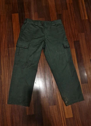 pantaloni straight fit guardia forestale, état: Très bon état, taille: L, 8,00 €, 9,10 € Protection acheteurs incluse