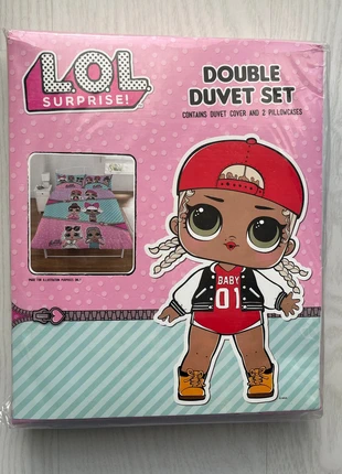 Lol Housse de couette 200x200 avec taies oreillers - Neuf, marque: L.O.L. Surprise, état: Neuf avec étiquette, taille: Double (155-190 cm x 200-220 cm), 38,00 €, 40,60 € Protection acheteurs incluse