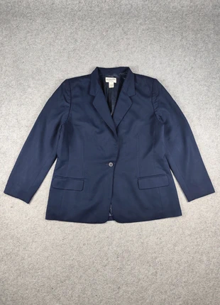 Veste blazer bleu marine vintage Pendleton 100% laine vierge taille 16 (XL/XXL femme), brand: Pendleton, condition: Very good, size: XXL / 44 / 16, €65.00, €68.95 includes Buyer Protection