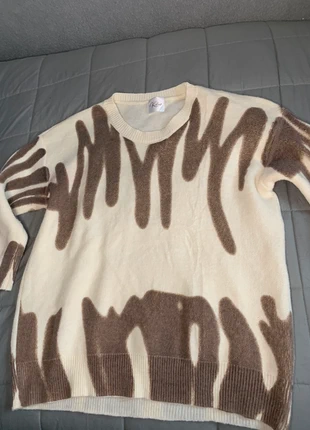 Cream and Brown Jumper, condition: Very good, size: M / 38 / 10, €15.99, €17.49 includes Buyer Protection