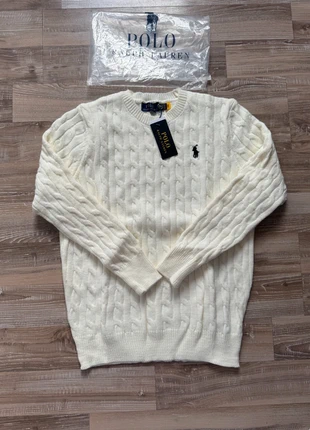 Pull, Torsadé Ralph Lauren, marca: Ralph Lauren, estado: Novo com etiquetas, tamanho: L, €49.99, €53.19 inclui Proteção do Comprador