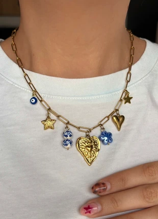 Collier charms, marca: Les belles nacrées, estado: Novo sem etiquetas, €25.00, €26.95 inclui Proteção do Comprador Pro