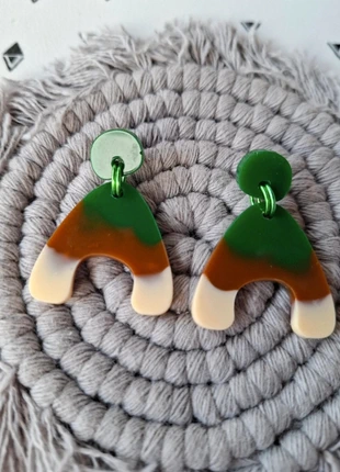 Lindos Brincos de resina, état: Neuf sans étiquette, 5,00 €, 5,95 € Protection acheteurs incluse